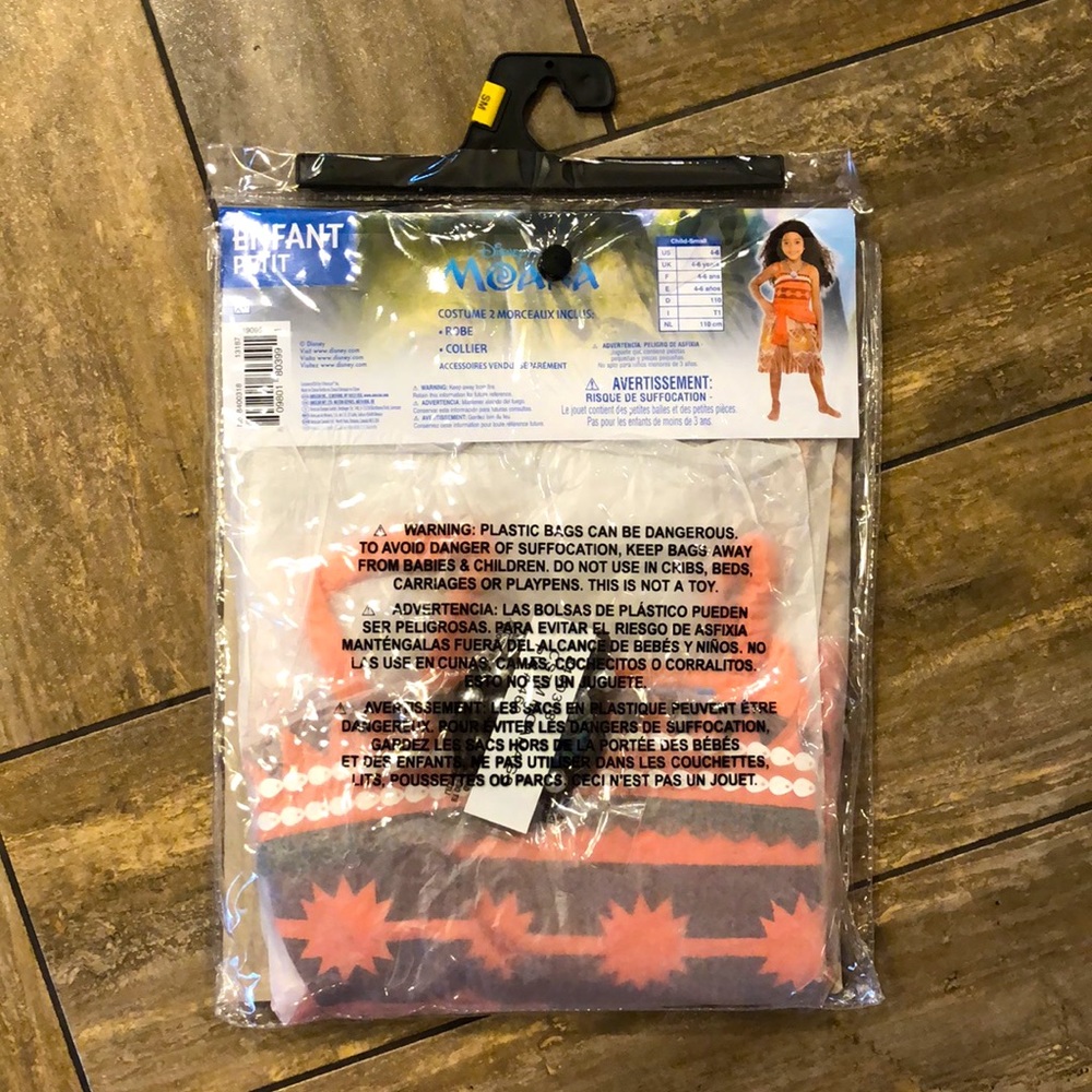 🚫SOLD🚫 disney moana kids costume 🌴 HOST PICK!! 🎉 - Picture 8 of 9